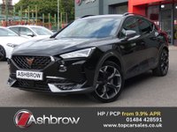USED 2021 71 CUPRA FORMENTOR 1.4 eHybrid 12.8kWh VZ1 5d Petrol Plug-in Hybrid DSG 245 S/S FULL SEAT SERVICE HISTORY, SAT NAV, HALF LEATHER, ELECTRIC BOOT WITH VIRTUAL PEDAL, DIGITAL COCKPIT, WIRELESS FULL LINK FOR APPLE CARPLAY / ANDROID AUTO, WIRELESS PHONE CHARGER, DAB RADIO, BLUETOOTH, FRONT / REAR PARKING & SIDE SENSORS, REAR VIEW CAMERA, ADAPTIVE CRUISE CONTROL & SPEED LIMITER, LANE ASSIST, FRONT ASSIST, PARK ASSIST, AMBIENT BACKGROUND LIGHTING, DSG AUTOMATIC GEARBOX, 19 INCH ALLOYS, KEYLESS, CLIMATE CONTROL, POWER FOLDING MIRRORS, LEATHER FLAT BOTTOM TIPTRONIC MFSW, AUTO LIGHTS