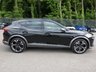 USED 2021 71 CUPRA FORMENTOR 1.4 eHybrid 12.8kWh VZ1 5d Petrol Plug-in Hybrid DSG 245 S/S FULL SEAT SERVICE HISTORY, SAT NAV, HALF LEATHER, ELECTRIC BOOT WITH VIRTUAL PEDAL, DIGITAL COCKPIT, WIRELESS FULL LINK FOR APPLE CARPLAY / ANDROID AUTO, WIRELESS PHONE CHARGER, DAB RADIO, BLUETOOTH, FRONT / REAR PARKING & SIDE SENSORS, REAR VIEW CAMERA, ADAPTIVE CRUISE CONTROL & SPEED LIMITER, LANE ASSIST, FRONT ASSIST, PARK ASSIST, AMBIENT BACKGROUND LIGHTING, DSG AUTOMATIC GEARBOX, 19 INCH ALLOYS, KEYLESS, CLIMATE CONTROL, POWER FOLDING MIRRORS, LEATHER FLAT BOTTOM TIPTRONIC MFSW, AUTO LIGHTS