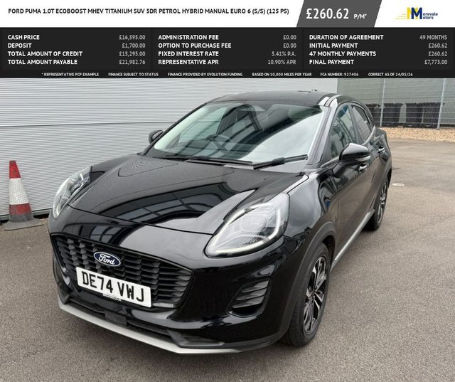 View our FORD PUMA