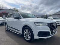 USED 2018 18 AUDI Q7 3.0 TDI V6 S line SUV 5dr Diesel Tiptronic quattro Euro 6 (s/s) (272 ps) OUTSTANDING VEHICLE WITH MEGA SPEC. CALL NOW FOR FULL DETAILS. READY TO DRIVE AWAY TODAY!!!!