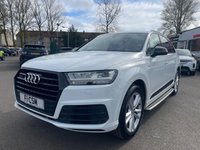 USED 2018 18 AUDI Q7 3.0 TDI V6 S line SUV 5dr Diesel Tiptronic quattro Euro 6 (s/s) (272 ps) OUTSTANDING VEHICLE WITH MEGA SPEC. CALL NOW FOR FULL DETAILS. READY TO DRIVE AWAY TODAY!!!!