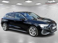 USED 2022 22 AUDI A3 2.0 TDI 35 S line Sportback S Tronic Euro 6 (s/s) 5dr NAV~LTHR~R/CAM~VIRT DA~FINANCE