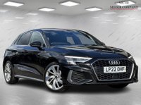 USED 2022 22 AUDI A3 2.0 TDI 35 S line Sportback S Tronic Euro 6 (s/s) 5dr NAV~LTHR~R/CAM~VIRT DA~FINANCE