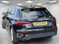 USED 2022 22 AUDI A3 2.0 TDI 35 S line Sportback S Tronic Euro 6 (s/s) 5dr NAV~LTHR~R/CAM~VIRT DA~FINANCE
