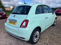 USED 2018 K FIAT 500 1.2 Lounge Hatchback 3dr Petrol Manual Euro 6 (s/s) (69 bhp) SERVICE HISTORY
