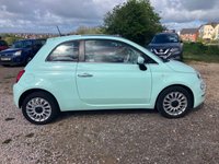 USED 2018 K FIAT 500 1.2 Lounge Hatchback 3dr Petrol Manual Euro 6 (s/s) (69 bhp) SERVICE HISTORY