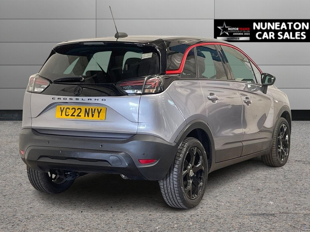USED 2022 22 VAUXHALL CROSSLAND 1.2 Turbo GS Line SUV 5dr Petrol Manual Euro 6 (s/s) (110 ps) ULEZ COMPLIANT