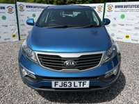USED 2013 63 KIA SPORTAGE 1.6 GDi EcoDynamics 1 SUV 5dr Petrol Manual 2WD Euro 5 (s/s) (133 bhp) 