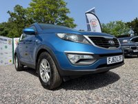 USED 2013 63 KIA SPORTAGE 1.6 GDi EcoDynamics 1 SUV 5dr Petrol Manual 2WD Euro 5 (s/s) (133 bhp) 