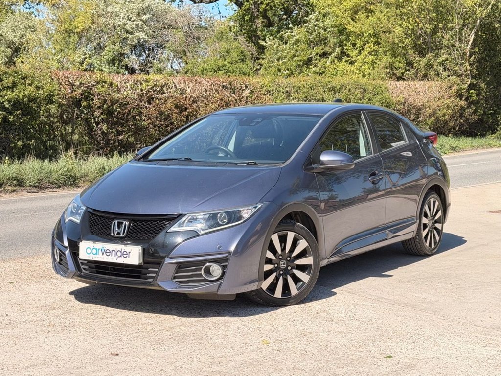 USED 2016 16 HONDA CIVIC 1.8 i-VTEC SE Plus (Navi) Hatchback 5dr Petrol Manual Euro 6 (s/s) (142 ps) 8 Services|Camera|SatNav|Cruise|R.F Sensors|