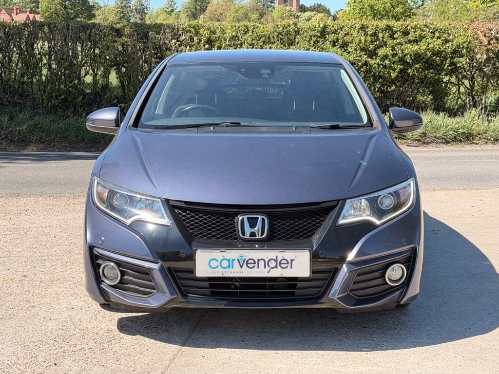 USED 2016 16 HONDA CIVIC 1.8 i-VTEC SE Plus (Navi) Hatchback 5dr Petrol Manual Euro 6 (s/s) (142 ps) 8 Services|Camera|SatNav|Cruise|R.F Sensors|