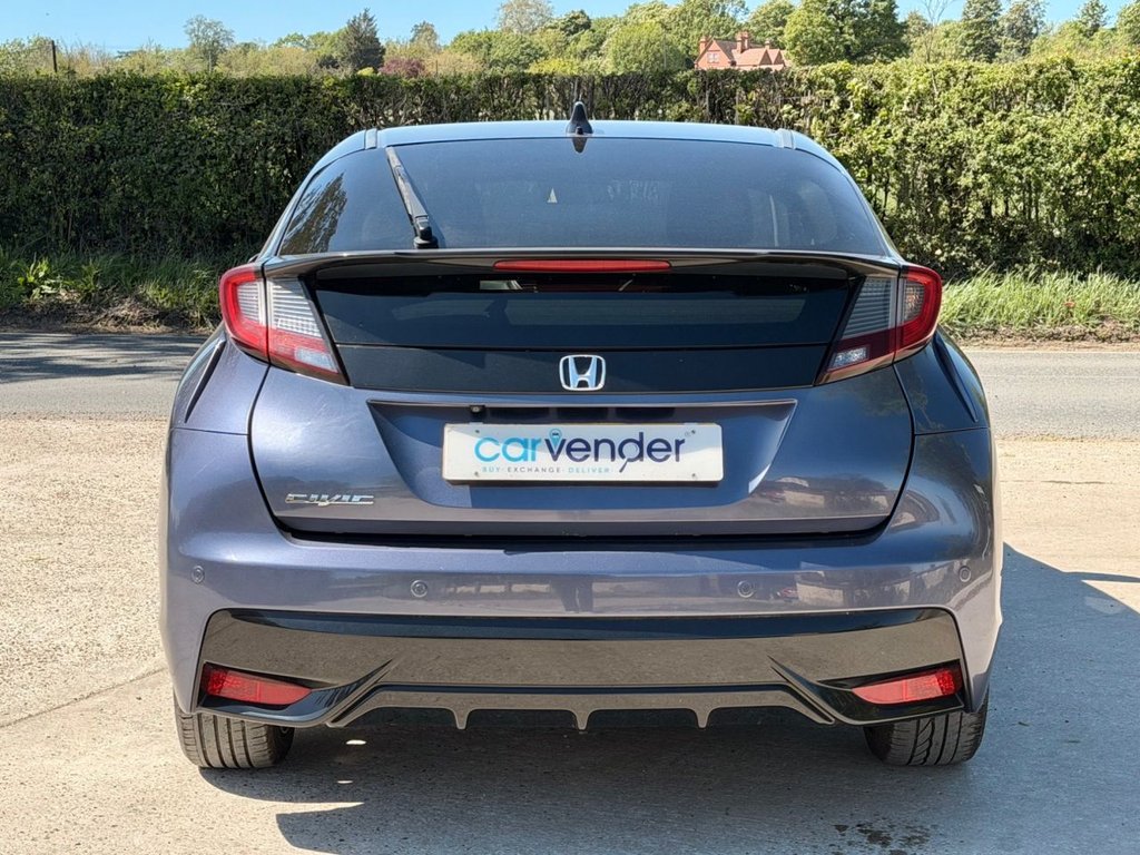 USED 2016 16 HONDA CIVIC 1.8 i-VTEC SE Plus (Navi) Hatchback 5dr Petrol Manual Euro 6 (s/s) (142 ps) 8 Services|Camera|SatNav|Cruise|R.F Sensors|
