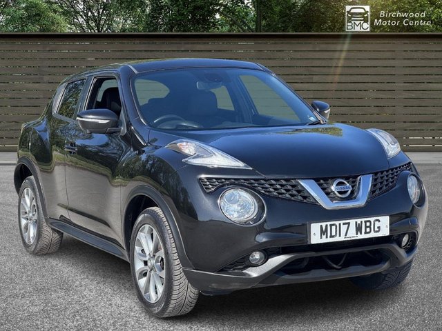 2017 17 NISSAN JUKE 1.6 Tekna SUV 5dr Petrol XTRON Euro 6 (117 ps) SAT NAV & REVERSING CAMERA