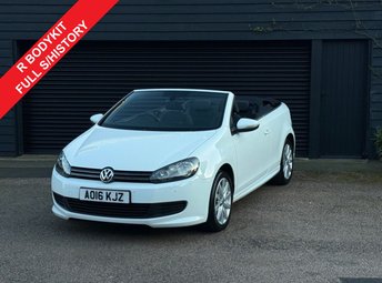 2016 VOLKSWAGEN GOLF 2.0 TDI BlueMotion Tech SE Cabriolet 2dr Diesel Manual Euro 5 (s/s) (105 ps) &pound;8257.00