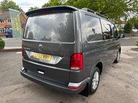 USED 2022 22 VOLKSWAGEN TRANSPORTER 2.0 TDI T28 Highline Kombi Diesel Manual FWD SWB Euro 6 (s/s) (150 ps) 6 SEATER, LEATHER TRIM.