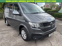 USED 2022 22 VOLKSWAGEN TRANSPORTER 2.0 TDI T28 Highline Kombi Diesel Manual FWD SWB Euro 6 (s/s) (150 ps) 6 SEATER, LEATHER TRIM.
