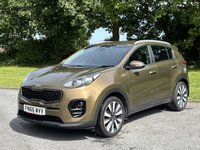USED 2016 66 KIA SPORTAGE 1.7 CRDi 3 SUV 5dr Diesel Manual Euro 6 (s/s) (114 bhp) 
