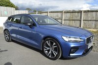 USED 2019 VOLVO V60 2.0 D3 R-Design Plus Estate 5dr Diesel Manual Euro 6 (s/s) (150 ps) SATELLITE NAVIGATION