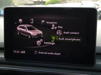 USED 2018 18 AUDI A4 AVANT 1.4 TFSI S line 5d 150 S/S FULL SERVICE HISTORY, SAT NAV, HEATED FRONT SEATS, AUDI SMART PHONE FOR APPLE CAR PLAY & ANDROID AUTO, AUDI CONNECT, DAB RADIO, CRUISE CONTROL, LED DAYTIME RUNNING LIGHTS, SWEEPING INDICATORS, BLUETOOTH PHONE & MUSIC STREAMING, FRONT & REAR PARKING SENSORS WITH DISPLAY, ELECTRIC TAILGATE, STEEL PEDALS, BLACK PART LEATHER INTERIOR, SPORT SEATS, LEATHER MULTIFUNCTION STEERING WHEEL, LIGHT & RAIN SENSORS, AUDI DRIVE SELECT, KEYLESS START, WIFI, AUX INPUT, 2x USB PORTS, CD WITH 2x SD CARD READER