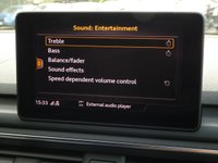 USED 2018 18 AUDI A4 AVANT 1.4 TFSI S line 5d 150 S/S FULL SERVICE HISTORY, SAT NAV, HEATED FRONT SEATS, AUDI SMART PHONE FOR APPLE CAR PLAY & ANDROID AUTO, AUDI CONNECT, DAB RADIO, CRUISE CONTROL, LED DAYTIME RUNNING LIGHTS, SWEEPING INDICATORS, BLUETOOTH PHONE & MUSIC STREAMING, FRONT & REAR PARKING SENSORS WITH DISPLAY, ELECTRIC TAILGATE, STEEL PEDALS, BLACK PART LEATHER INTERIOR, SPORT SEATS, LEATHER MULTIFUNCTION STEERING WHEEL, LIGHT & RAIN SENSORS, AUDI DRIVE SELECT, KEYLESS START, WIFI, AUX INPUT, 2x USB PORTS, CD WITH 2x SD CARD READER