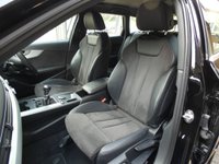 USED 2018 18 AUDI A4 AVANT 1.4 TFSI S line 5d 150 S/S FULL SERVICE HISTORY, SAT NAV, HEATED FRONT SEATS, AUDI SMART PHONE FOR APPLE CAR PLAY & ANDROID AUTO, AUDI CONNECT, DAB RADIO, CRUISE CONTROL, LED DAYTIME RUNNING LIGHTS, SWEEPING INDICATORS, BLUETOOTH PHONE & MUSIC STREAMING, FRONT & REAR PARKING SENSORS WITH DISPLAY, ELECTRIC TAILGATE, STEEL PEDALS, BLACK PART LEATHER INTERIOR, SPORT SEATS, LEATHER MULTIFUNCTION STEERING WHEEL, LIGHT & RAIN SENSORS, AUDI DRIVE SELECT, KEYLESS START, WIFI, AUX INPUT, 2x USB PORTS, CD WITH 2x SD CARD READER