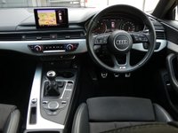 USED 2018 18 AUDI A4 AVANT 1.4 TFSI S line 5d 150 S/S FULL SERVICE HISTORY, SAT NAV, HEATED FRONT SEATS, AUDI SMART PHONE FOR APPLE CAR PLAY & ANDROID AUTO, AUDI CONNECT, DAB RADIO, CRUISE CONTROL, LED DAYTIME RUNNING LIGHTS, SWEEPING INDICATORS, BLUETOOTH PHONE & MUSIC STREAMING, FRONT & REAR PARKING SENSORS WITH DISPLAY, ELECTRIC TAILGATE, STEEL PEDALS, BLACK PART LEATHER INTERIOR, SPORT SEATS, LEATHER MULTIFUNCTION STEERING WHEEL, LIGHT & RAIN SENSORS, AUDI DRIVE SELECT, KEYLESS START, WIFI, AUX INPUT, 2x USB PORTS, CD WITH 2x SD CARD READER
