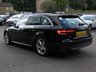 USED 2018 18 AUDI A4 AVANT 1.4 TFSI S line 5d 150 S/S FULL SERVICE HISTORY, SAT NAV, HEATED FRONT SEATS, AUDI SMART PHONE FOR APPLE CAR PLAY & ANDROID AUTO, AUDI CONNECT, DAB RADIO, CRUISE CONTROL, LED DAYTIME RUNNING LIGHTS, SWEEPING INDICATORS, BLUETOOTH PHONE & MUSIC STREAMING, FRONT & REAR PARKING SENSORS WITH DISPLAY, ELECTRIC TAILGATE, STEEL PEDALS, BLACK PART LEATHER INTERIOR, SPORT SEATS, LEATHER MULTIFUNCTION STEERING WHEEL, LIGHT & RAIN SENSORS, AUDI DRIVE SELECT, KEYLESS START, WIFI, AUX INPUT, 2x USB PORTS, CD WITH 2x SD CARD READER