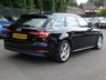 USED 2018 18 AUDI A4 AVANT 1.4 TFSI S line 5d 150 S/S FULL SERVICE HISTORY, SAT NAV, HEATED FRONT SEATS, AUDI SMART PHONE FOR APPLE CAR PLAY & ANDROID AUTO, AUDI CONNECT, DAB RADIO, CRUISE CONTROL, LED DAYTIME RUNNING LIGHTS, SWEEPING INDICATORS, BLUETOOTH PHONE & MUSIC STREAMING, FRONT & REAR PARKING SENSORS WITH DISPLAY, ELECTRIC TAILGATE, STEEL PEDALS, BLACK PART LEATHER INTERIOR, SPORT SEATS, LEATHER MULTIFUNCTION STEERING WHEEL, LIGHT & RAIN SENSORS, AUDI DRIVE SELECT, KEYLESS START, WIFI, AUX INPUT, 2x USB PORTS, CD WITH 2x SD CARD READER
