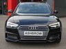 USED 2018 18 AUDI A4 AVANT 1.4 TFSI S line 5d 150 S/S FULL SERVICE HISTORY, SAT NAV, HEATED FRONT SEATS, AUDI SMART PHONE FOR APPLE CAR PLAY & ANDROID AUTO, AUDI CONNECT, DAB RADIO, CRUISE CONTROL, LED DAYTIME RUNNING LIGHTS, SWEEPING INDICATORS, BLUETOOTH PHONE & MUSIC STREAMING, FRONT & REAR PARKING SENSORS WITH DISPLAY, ELECTRIC TAILGATE, STEEL PEDALS, BLACK PART LEATHER INTERIOR, SPORT SEATS, LEATHER MULTIFUNCTION STEERING WHEEL, LIGHT & RAIN SENSORS, AUDI DRIVE SELECT, KEYLESS START, WIFI, AUX INPUT, 2x USB PORTS, CD WITH 2x SD CARD READER