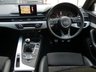 USED 2018 18 AUDI A4 AVANT 1.4 TFSI S line 5d 150 S/S FULL SERVICE HISTORY, SAT NAV, HEATED FRONT SEATS, AUDI SMART PHONE FOR APPLE CAR PLAY & ANDROID AUTO, AUDI CONNECT, DAB RADIO, CRUISE CONTROL, LED DAYTIME RUNNING LIGHTS, SWEEPING INDICATORS, BLUETOOTH PHONE & MUSIC STREAMING, FRONT & REAR PARKING SENSORS WITH DISPLAY, ELECTRIC TAILGATE, STEEL PEDALS, BLACK PART LEATHER INTERIOR, SPORT SEATS, LEATHER MULTIFUNCTION STEERING WHEEL, LIGHT & RAIN SENSORS, AUDI DRIVE SELECT, KEYLESS START, WIFI, AUX INPUT, 2x USB PORTS, CD WITH 2x SD CARD READER