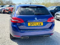 USED 2017 17 PEUGEOT 308 SW 1.2 PureTech GT Line Estate 5dr Petrol EAT Euro 6 (s/s) (130 ps) 