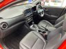 USED 2018 18 HYUNDAI KONA 1.6 T-GDI 176PS 4WD PREMIUM GT DC AUTOMATIC 5DR HATCHBACK TANGERINE COMET PEARL / DARK KNIGHT ROOF / BLACK LEATHER TRIM / CLIMATE CONTROL / HEATED FRONT SEATS / ELECTRIC FRONT SEATS / ELECTRIC WINDOWS / POWERFOLD MIRRORS / AUTO LIGHT & WIPERS / LANE ASSIST / FM AM TUNER / BLUETOOTH / APPLE CARPLAY / ANDROID AUTO / REAR PARKING CAMERA AND SENSORS / PRIVACY GLASS / 18" ALLOY WHEELS / SERVICE HISTORY