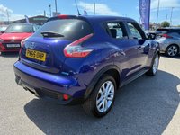 USED 2015 65 NISSAN JUKE 1.5 dCi Acenta Premium SUV 5dr Diesel Manual Euro 6 (s/s) (110 ps) 2 OWNERS FROM NEW* SERVICE HISTORY* CAMBELT / WATERPUMP DONE 2026* SAT NAV* REVERSING CAMERA* AUTO START / STOP* CRUISE CONTROL* AIR CON* BLUETOOTH PHONE AND AUDIO* DAB* AUX* USB* REMOTE CENTRAL LOCKING WITH 2 KEYS
