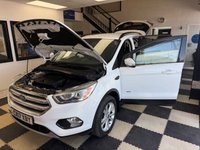 USED 2017 17 FORD KUGA 2.0 TDCi Titanium SUV 5dr Diesel Manual AWD Euro 6 (s/s) (180 ps) PART LEATHER! CRUISE! DAB!