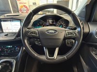 USED 2017 17 FORD KUGA 2.0 TDCi Titanium SUV 5dr Diesel Manual AWD Euro 6 (s/s) (180 ps) PART LEATHER! CRUISE! DAB!