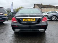 USED 2017 67 MERCEDES-BENZ E-CLASS 2.0 E200d SE Saloon 4dr Diesel G-Tronic+ Euro 6 (s/s) (150 ps) 