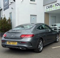 USED 2017 67 MERCEDES-BENZ C-CLASS 2.1 C220d AMG Line Coupe 2dr Diesel G-Tronic+ Euro 6 (s/s) (170 ps) THIS CAR COMES WITH 6 MONTHS WARRANTY , BREAKDOWN COVER & RECOVERY++  GREAT EXAMPLE OF AUTOMATIC SALOON + NAVIGATION SYSTEM + BLUETOOTH + DAB RADIO + USB CONNECTION + PARKING SENSORS + REVERSING CAMERA + FULL  LEATHER TRIM  + CRUISE CONTROL + DUAL CLIMATE CONTROL + 18 INCH ALLOY WHEELS + AUTO START STOP + ELECTRIC PARKING BRAKE + FRONT ELECTRIC SEAT ADJUSTMENT + TRACTION CONTROL + DAY TIME RUNNING LIGHTS + LUMBAR SUPPORT + ICE ROAD WARNINGS + FULL LEATEHER STITCHED STEERING WHEEL + SPEED LIMITOR
