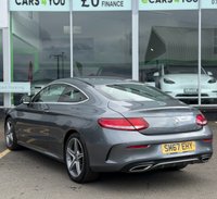 USED 2017 67 MERCEDES-BENZ C-CLASS 2.1 C220d AMG Line Coupe 2dr Diesel G-Tronic+ Euro 6 (s/s) (170 ps) THIS CAR COMES WITH 6 MONTHS WARRANTY , BREAKDOWN COVER & RECOVERY++  GREAT EXAMPLE OF AUTOMATIC SALOON + NAVIGATION SYSTEM + BLUETOOTH + DAB RADIO + USB CONNECTION + PARKING SENSORS + REVERSING CAMERA + FULL  LEATHER TRIM  + CRUISE CONTROL + DUAL CLIMATE CONTROL + 18 INCH ALLOY WHEELS + AUTO START STOP + ELECTRIC PARKING BRAKE + FRONT ELECTRIC SEAT ADJUSTMENT + TRACTION CONTROL + DAY TIME RUNNING LIGHTS + LUMBAR SUPPORT + ICE ROAD WARNINGS + FULL LEATEHER STITCHED STEERING WHEEL + SPEED LIMITOR