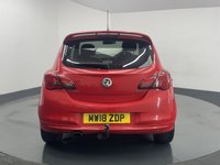 USED 2018 18 VAUXHALL CORSA 1.4i Turbo Red Edition Hatchback 3dr Petrol Manual Euro 6 (s/s) (150 ps) FULL SERVICE HISTORY + CARPLAY