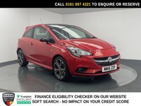 USED 2018 18 VAUXHALL CORSA 1.4i Turbo Red Edition Hatchback 3dr Petrol Manual Euro 6 (s/s) (150 ps) FULL SERVICE HISTORY + CARPLAY