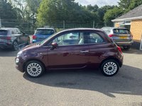 USED 2018 68 FIAT 500 1.2 Lounge Hatchback 3dr Petrol Manual Euro 6 (s/s) (69 bhp) Touchscreen Infotainment System - Bluetooth Connectivity - Rear Parking Sensors - Cruise Control - Electric Windows - Alloy Wheels