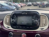 USED 2018 68 FIAT 500 1.2 Lounge Hatchback 3dr Petrol Manual Euro 6 (s/s) (69 bhp) Touchscreen Infotainment System - Bluetooth Connectivity - Rear Parking Sensors - Cruise Control - Electric Windows - Alloy Wheels
