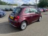 USED 2018 68 FIAT 500 1.2 Lounge Hatchback 3dr Petrol Manual Euro 6 (s/s) (69 bhp) Touchscreen Infotainment System - Bluetooth Connectivity - Rear Parking Sensors - Cruise Control - Electric Windows - Alloy Wheels
