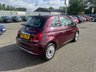 USED 2018 68 FIAT 500 1.2 Lounge Hatchback 3dr Petrol Manual Euro 6 (s/s) (69 bhp) Touchscreen Infotainment System - Bluetooth Connectivity - Rear Parking Sensors - Cruise Control - Electric Windows - Alloy Wheels
