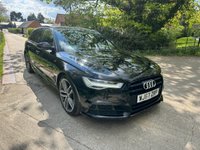 USED 2017 67 AUDI A6 AVANT 2.0 TDI ultra Black Edition Estate 5dr Diesel S Tronic Euro 6 (s/s) (190 ps) 8.9% APR FINANCE RATES