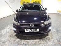 USED 2021 21 VOLKSWAGEN POLO 1.0 TSI Match Hatchback 5dr Petrol Manual Euro 6 (s/s) (95 ps) NAVIGATION Sat Nav-DAB Radio-Apple Car Play