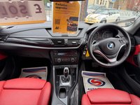 USED 2013 13 BMW X1 2.0 20d Sport SUV 5dr Diesel Auto xDrive Euro 5 (s/s) (184 ps) BIG SPEC CAR, RED LEATHER,  ALLOYS, FULL BMW SERVICE HISTORY, LOVELY EXAMPLE
