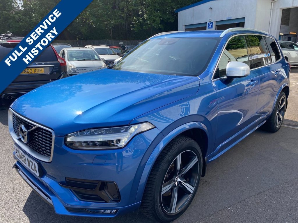 USED 2018 68 VOLVO XC90 2.0 D5 PowerPulse R-Design SUV 5dr Diesel Auto 4WD Euro 6 (s/s) (235 ps) R DESIGN POLESTAR UPGRADE