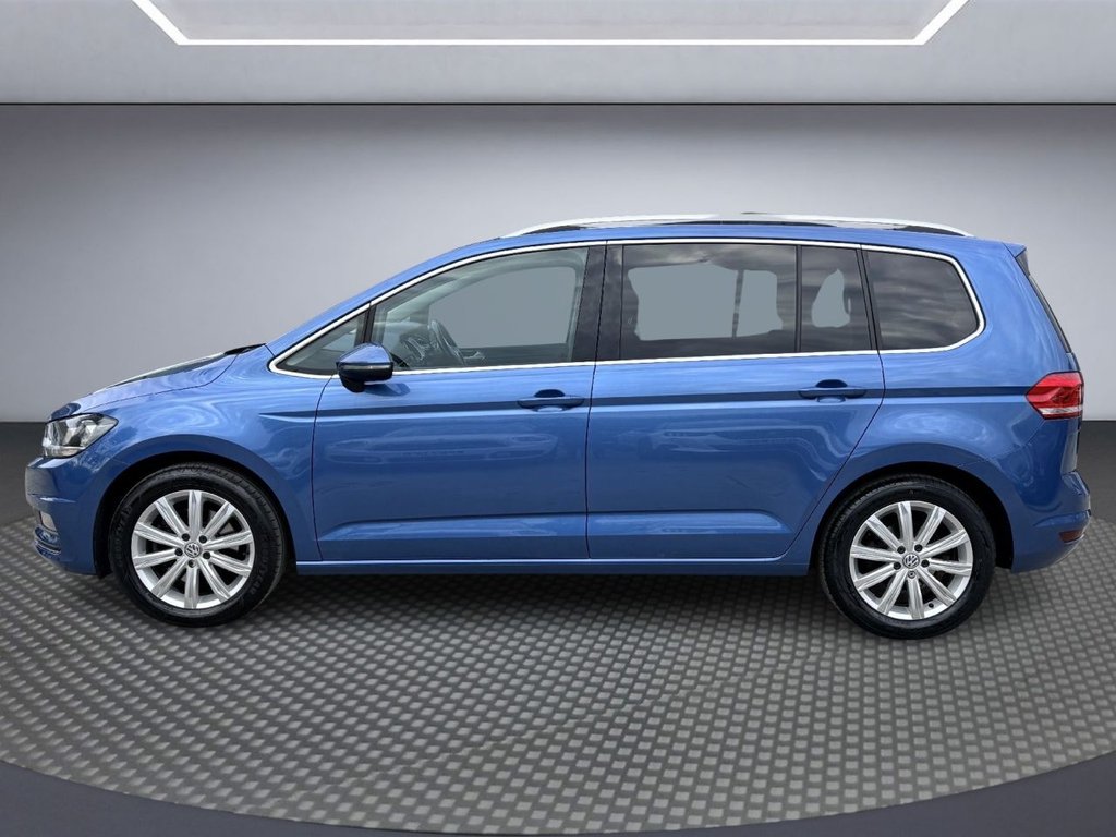 USED 2018 68 VOLKSWAGEN TOURAN 1.5 TSI EVO SEL MPV 5dr Petrol DSG Euro 6 (s/s) (150 ps) APP CARPLAY+NAV+FULL VW HISTORY