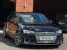 USED 2019 19 AUDI A4 2.0 TDI 40 S line S Tronic quattro Euro 6 (s/s) 4dr HEATED SEATS+FASH+SATNAV